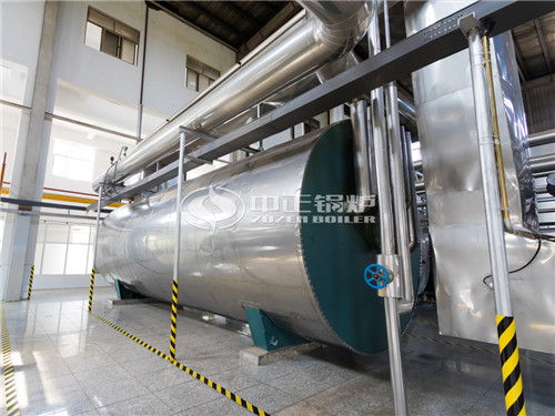 化工廠用4噸240萬大卡的燃氣導(dǎo)熱油鍋爐